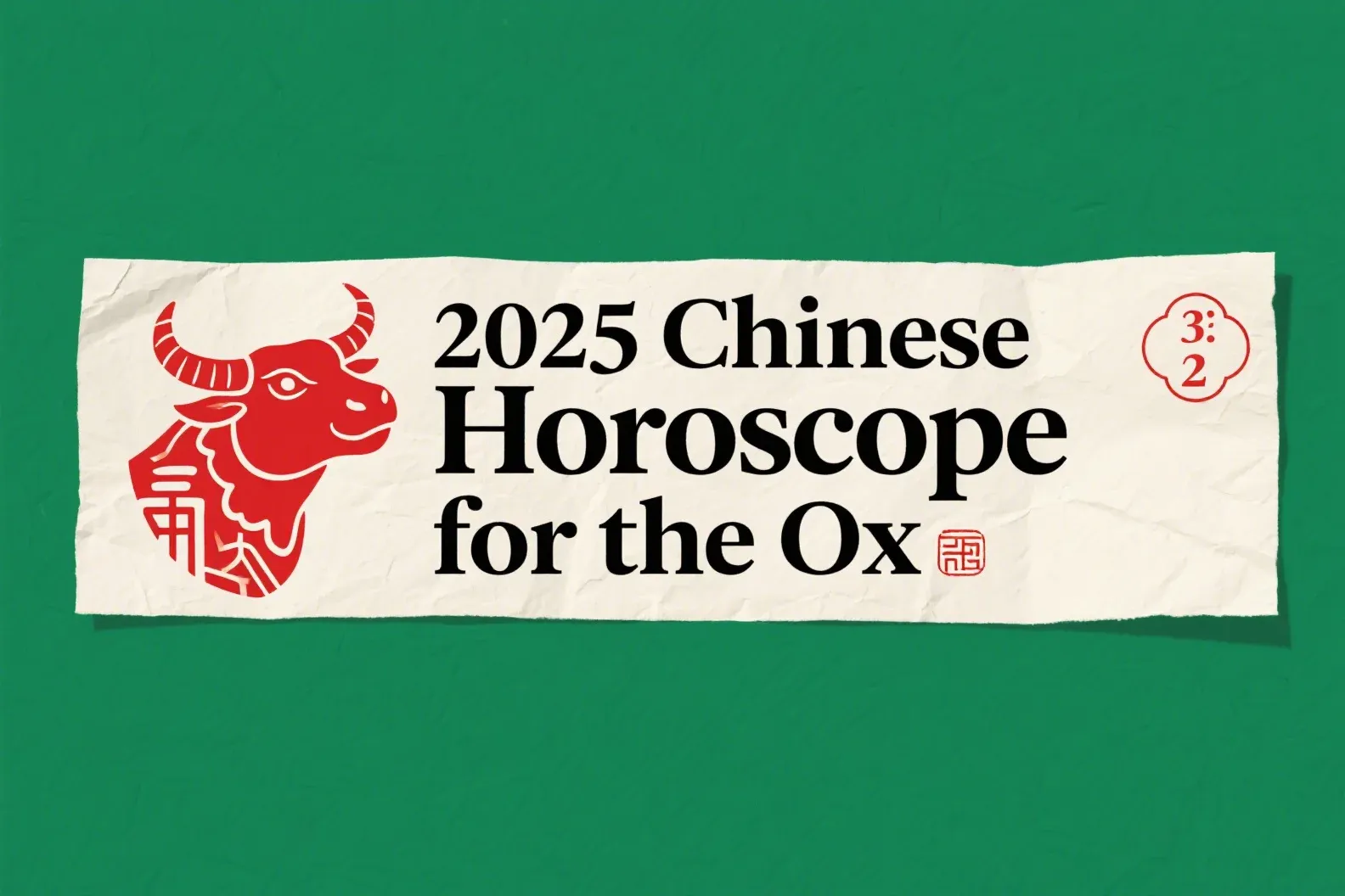2025 chinese horoscope for the ox