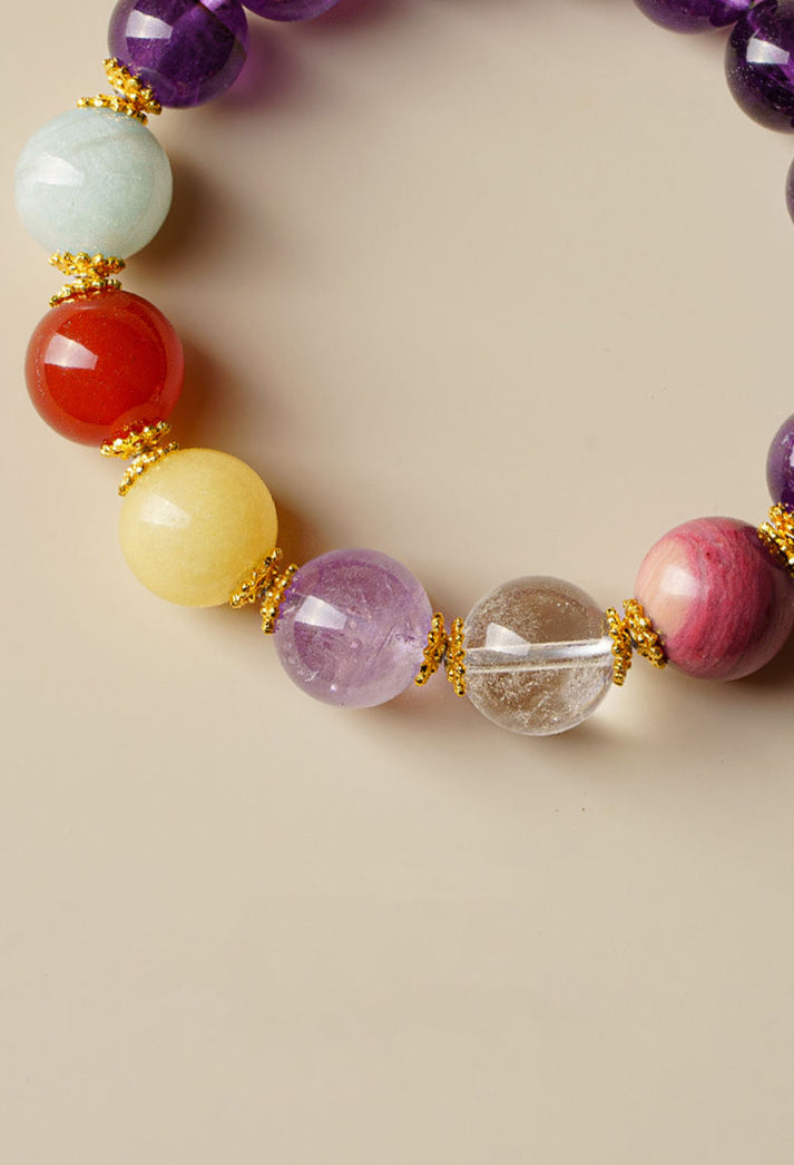 Nine Purple Fire Crystal Bracelet (20-year Good Fortune) - 图片 2