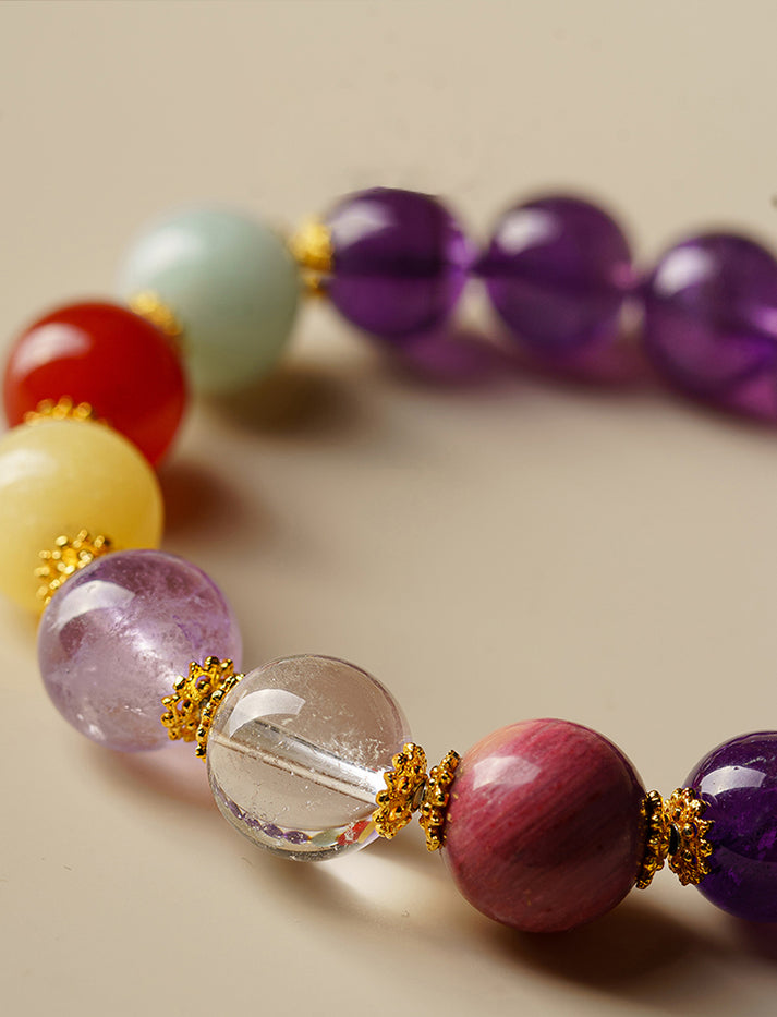 Nine Purple Fire Crystal Bracelet (20-year Good Fortune) - 图片 5