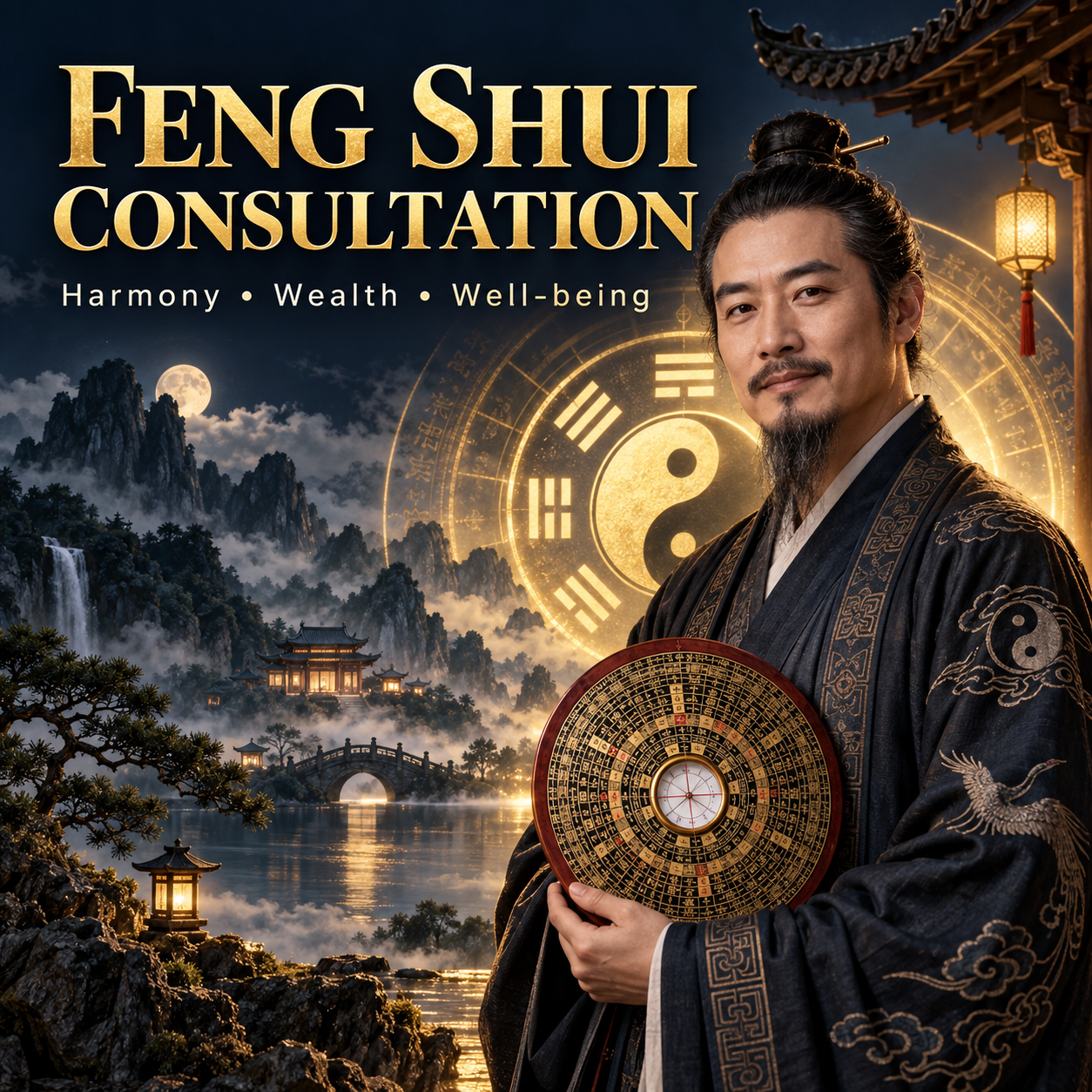 Personal Feng Shui consultation and tailored digital report